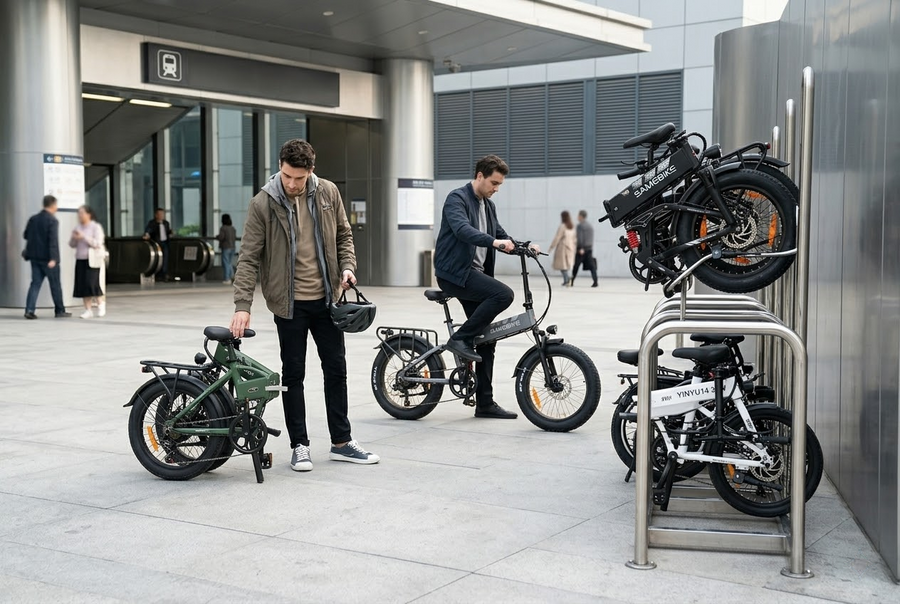 Vélos électriques pliants